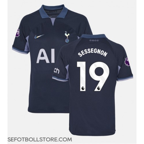 Tottenham Hotspur Ryan Sessegnon #19 Replika Bortatröja 2023-24 Kortärmad